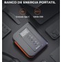 Cargador De Bateria 3 En 1 Con Inflador 150 PSI Y Pinzas Smart EC5 10000mAh Global JS10000-3IN1-AIRP-SC-USBC