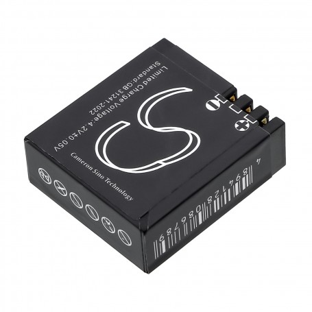 Bateria Para Camaras Deportivas CS Cameron Sino CS-SDX400MC Bateria 900mAh