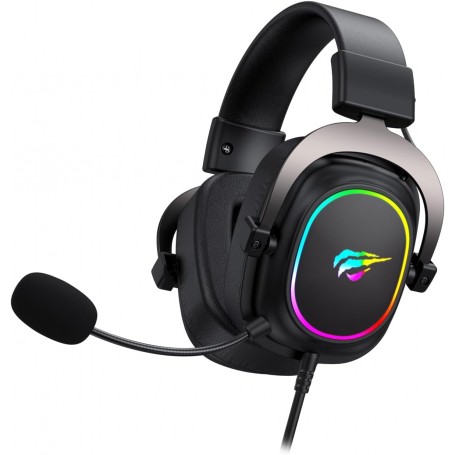 Auricular Vincha Con Cable Gamer RGB USB Havit H2002P PC PS4 PS5 XBOX