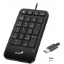 Teclado Pad Numerico Con Cable Genius NumPad 125 Numeric Keyboard