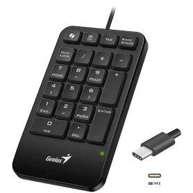 Teclado Pad Numerico Con Cable Genius NumPad 125 Numeric Keyboard