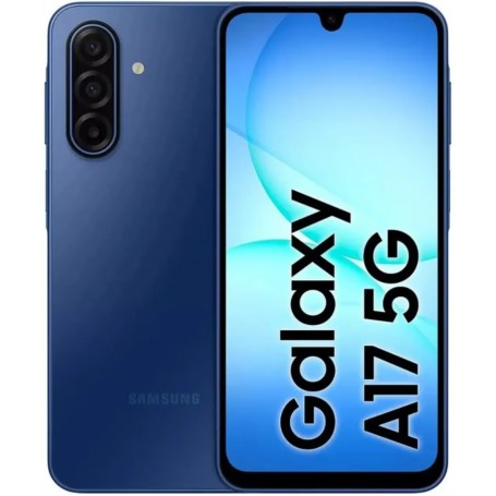 Celular Libre Samsung A17 8GB Ram 256GB Almacenamiento Azul