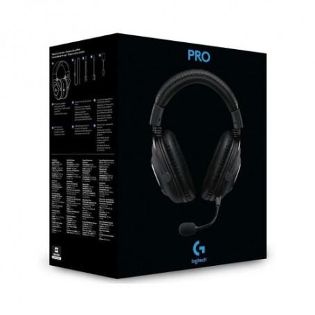Auricular Gamer Inalambrico Wireless Logitech G Pro Con Microfono Headset Gaming