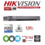 DVR Hikvision DS-7208 HGHI-M1 Acusense O K1S Con Audio Integrado En Todos Los 8 Canales