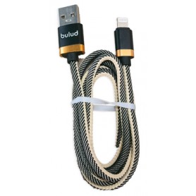 Cable De Carga & Datos Para iPhone Lightning A USB-A 1mt Mallado Bulud IPHS13