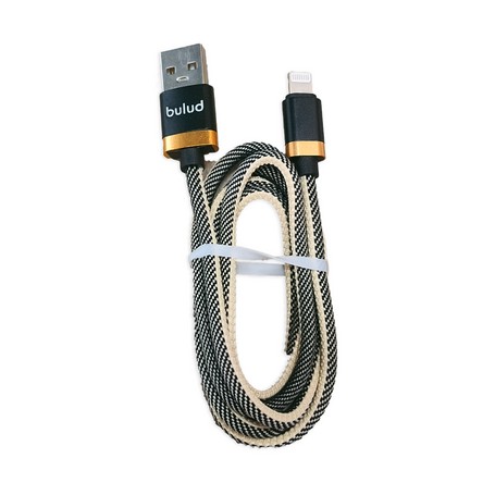 Cable De Carga & Datos Para iPhone Lightning A USB-A 1mt Mallado Bulud IPHS13