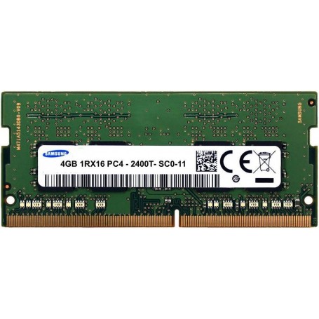 Memoria Ram Sodimm DDR4 4GB Samsung 2400MHz Bulk