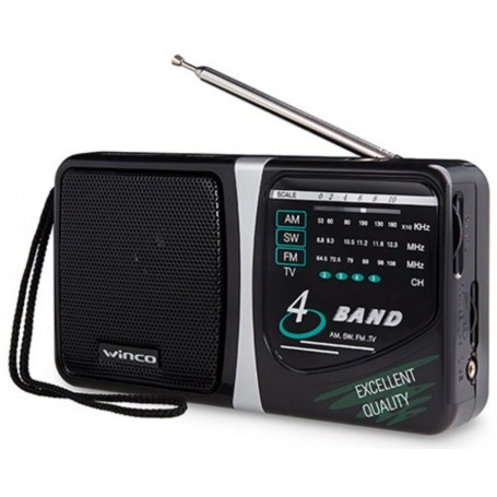 Radio Portatil Winco W-204 FM