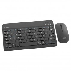 Combo Teclado & Mouse Inalambrico Slim Noga S5900 Negro