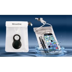 Funda Estanco Sumergible Celular Con Parlante Control Volumen Musica En El Agua