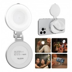 Aro De Luz Magnetico Telesin C03 3 Intensidades Recargable