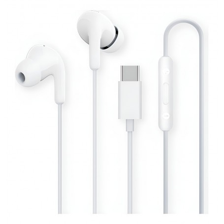 Auricular Xiaomi Usb C In Ear Manos Libres Blanco