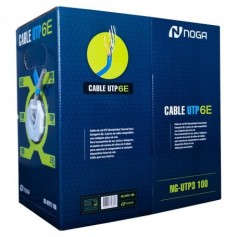 Bobina Rollo Cable De Red Utp Noga NG-UTP3 Categoria 6 100 Metros Interior