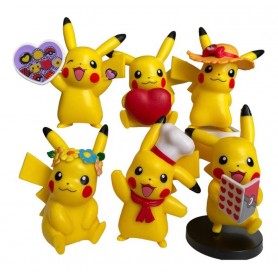 Figura Juguete Coleccion Pikachu Pokemon X Unidad