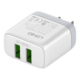 Cargador Cabezal Ldnio A2221 2 Puertos USB-A 12W