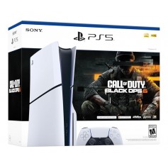 Consola Sony PlayStation PS5 Slim 1TB Edicion Standard Bundle Call Of Duty Black Ops 6 4K 16GB