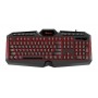 Teclado Gaming Xtrike Kb-509 Retroiluminado Black Keyboard Gamer
