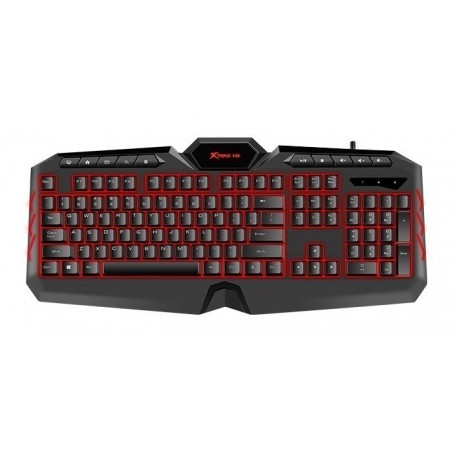 Teclado Gaming Xtrike Kb-509 Retroiluminado Black Keyboard Gamer