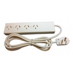 Zapatilla Prolongador Richi Con Tecla Luminosa 4 Tomacorrientes 2.5mts