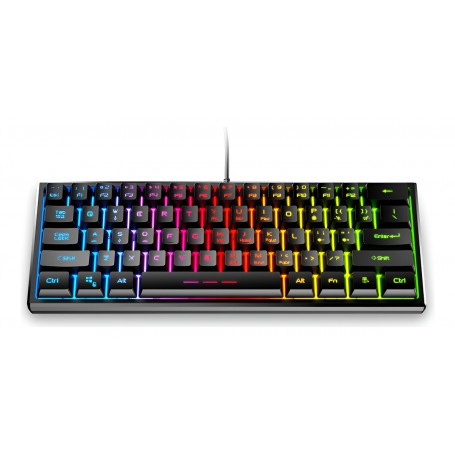 Teclado Mecanico Gamer PC Retroiluminado RGB Forev FV-61 Switch Outemu Blue