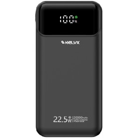 Power Bank Cargador Portatil Kelyx Mini 20000mAh Type-C USB-C Tipo C USB Lightning Fast Charge Carga Rapida 22.5W