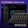 Teclado Gamer Logitech G515 TKL RGB Mecanico Ingles Negro 2 Idioma Ingles US