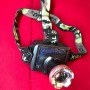 Linterna Minera Vincha Solar & Bateria Recargable Potente Led Cree Metal