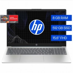 Notebook Hp AMD Ryzen 3 7320U 8GB Ram 512GB SSD 15.6 Pulgadas Windows 11