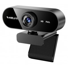 Camara Web Webcam Kelyx Con Microfono Full HD 1080p Skype Zoom