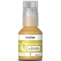 Tinta Brother Original 48.8ml Amarillo BTD100Y