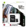 Memoria Micro Sd 512Gb Clase 10 Canvas Plus 100Mb/S Kingston U1