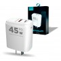 Cargador Carga Rapida XAEA Optimum MODX-B016 45W Entrada USB USB-C Type-C Tipo-C