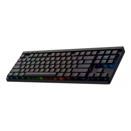 Teclado Gamer Logitech G515 TKL RGB Mecanico Ingles Negro 2 Idioma Ingles US