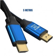 Cable HDMI Reforzado Silicona 2.0 4K 5mts
