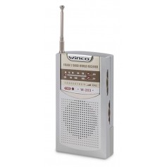 Radio Portatil Winco W-203 Gris FM