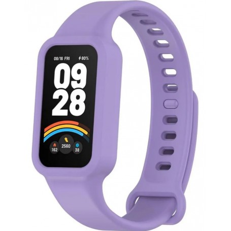 Reloj Inteligente Smartwatch Xiaomi Smart Band 9 Active 5ATM Pantalla 1.47 Bateria Hasta 18 Dias Lila