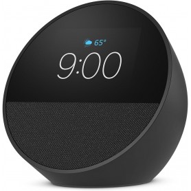 Parlante Amazon Echo Spot Asistente Virtual Domotica Pantalla 2.8 Pulgadas Tactil Carbon Charcoal
