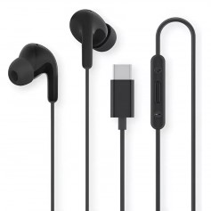 Auriculares Xiaomi M2413E1In Ear Con Cable USB-C Type-C Tipo-C Negro