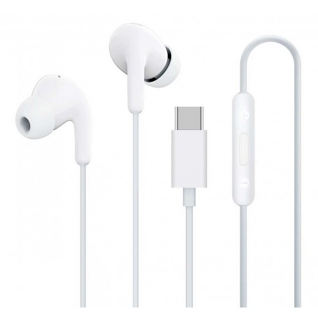 Auriculares Xiaomi M2413E1 In Ear Con Cable USB-C Type-C Tipo-C Blanco