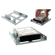 Adaptador Metalico Para Discos 2.5 Pulgadas En Bahia De 3.5 Pulgadas Nisuta NSKIMON