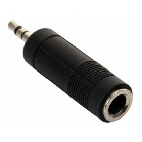 Adaptador Plug 3.5 M A Plug 6.5 H Estereo