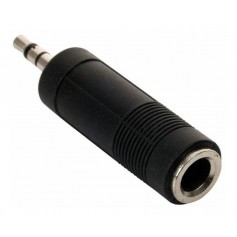 Adaptador Plug 3.5 M A Plug 6.5 H Estereo