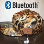 Gorra Vicera Bluetooth Manos Libres Animal Print