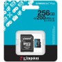 Memoria Micro SD Kingston 256Gb Clase 10 Canvas Go! Plus SDCG4 200mb/s