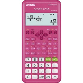 Calculadora Cientifica Casio Fx-82la Plus Rosa