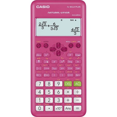 Calculadora Cientifica Casio Fx-82la Plus Rosa
