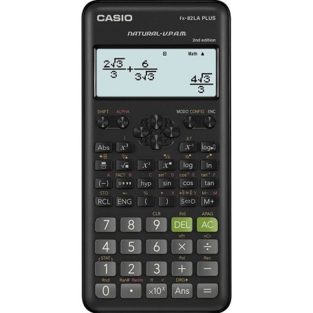 Calculadora Cientifica Casio Fx-82la Plus Negro