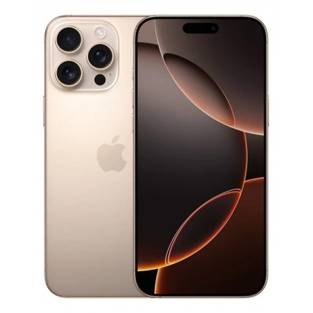 Celular Apple iPhone 16 Pro Max Desert Titanium 256GB Almacenamiento En Caja Original 94% Bateria (Detalle en Pantalla)