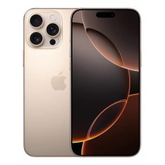 Celular Apple iPhone 16 Pro Max Desert Titanium 256GB Almacenamiento En Caja Original 94% Bateria (Detalle en Pantalla)