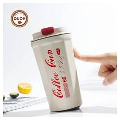 Vaso Termico Anti Vuelco Cafe Acero Inoxidable 450Ml